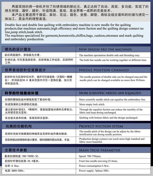 GDD-3-G智能化兩面雙排絎繡一體機(圖1) GDD-3-G智能化兩面雙排絎繡一體機(圖1)